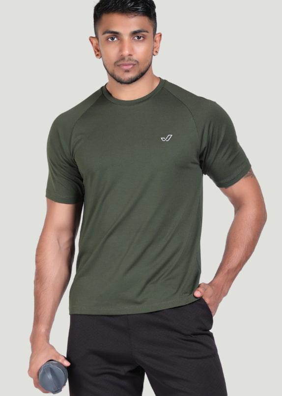 VYAYA Khaki Power Tee