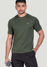 VYAYA Khaki Power Tee