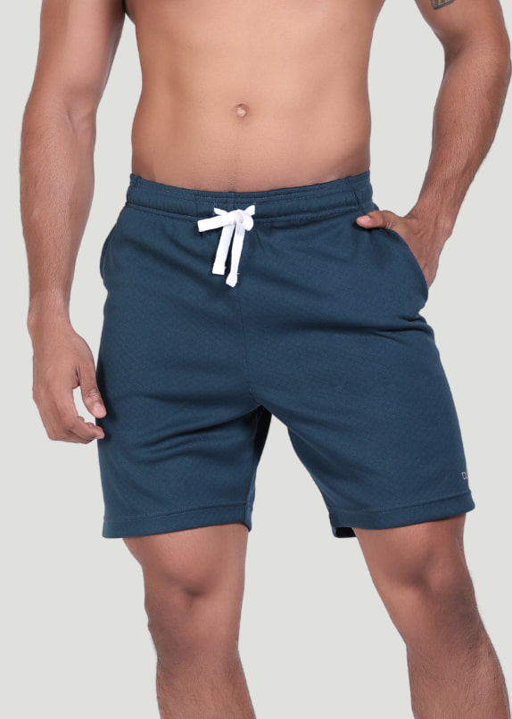 VYAYA Navy Blue Performance Short