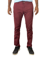 Spanchino - Mens Maroon Chino Fit Pants