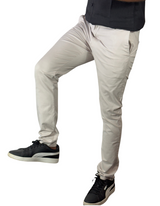 Spanchino - Mens Beige Chino Fit Pants