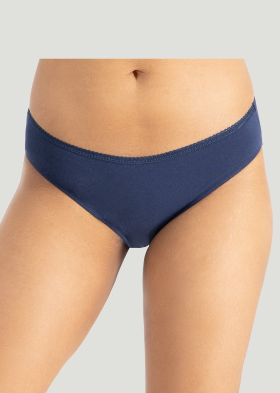 VYAYA Navy Blue Low Rise Brief