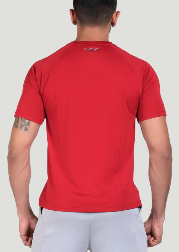 VYAYA Red Power Tee