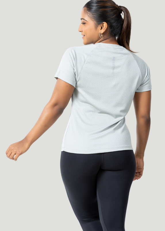 VYAYA Silver Ultralight Tee