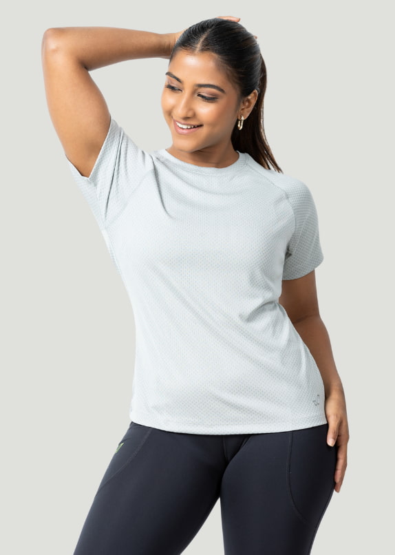 VYAYA Silver Ultralight Tee