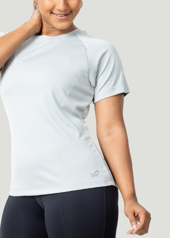 VYAYA Silver Ultralight Tee
