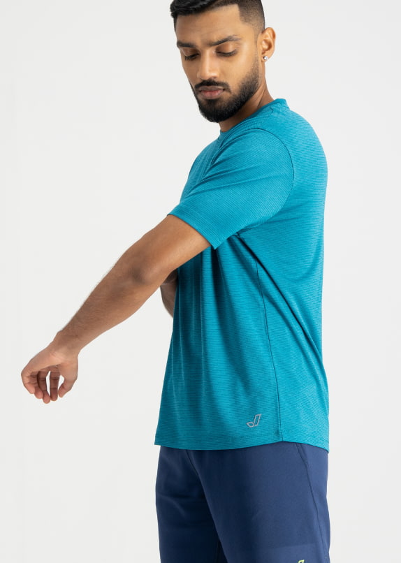 VYAYA Teal Blue Training Tee