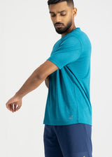 VYAYA Teal Blue Training Tee