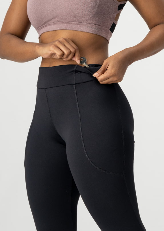VYAYA Jet Black Performance Legging