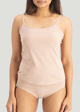 VYAYA Nude Strappy Cami