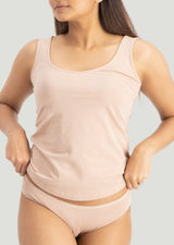 VYAYA Nude Tank Top