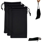 20 Pcs Pouches for Sunglasses Soft Cloth Dust Pouch Optical Glasses Carry Bag