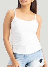 VYAYA White Strappy Cami