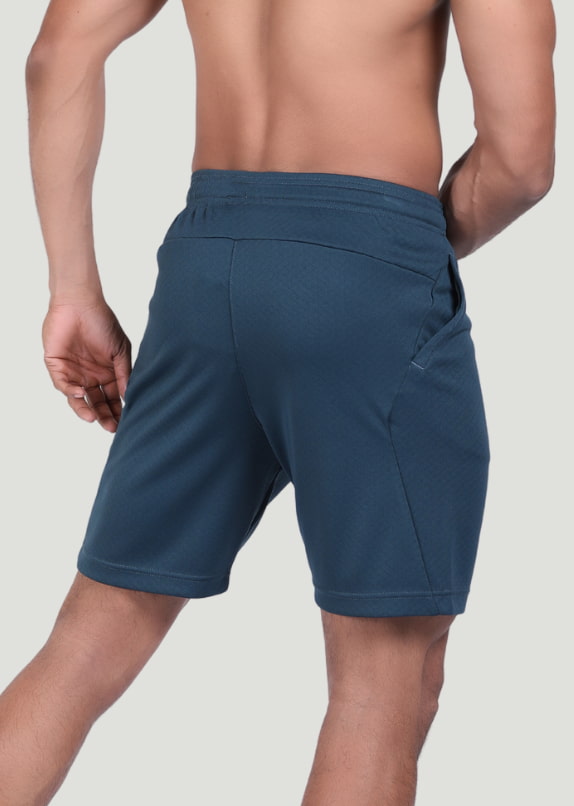 VYAYA Navy Blue Performance Short