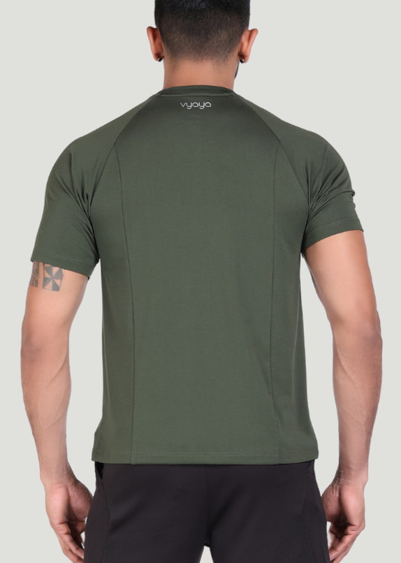 VYAYA Khaki Power Tee