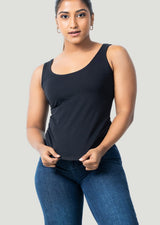 VYAYA Black Tank Top
