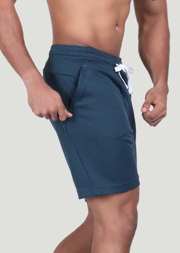 VYAYA Navy Blue Performance Short