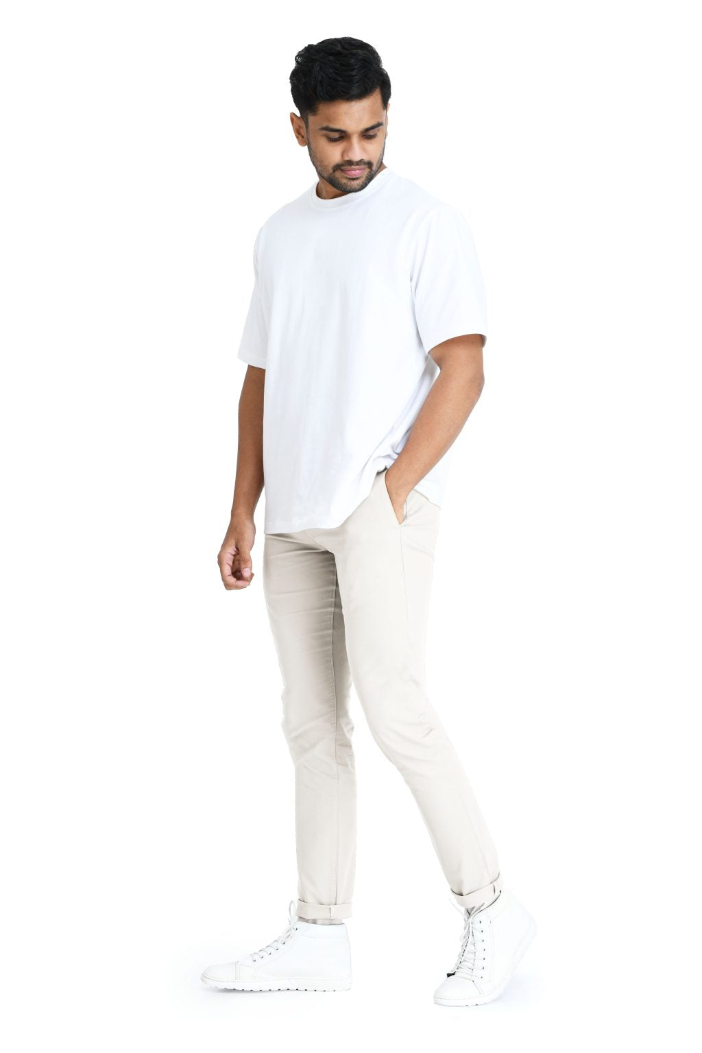 Moose Men’s Chino Pant - White Sand