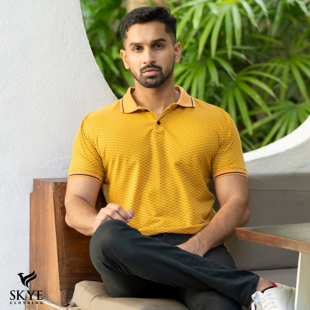 Short Sleeve Collared Tee – 5MBK