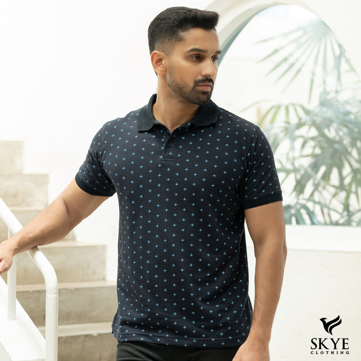 Short Sleeve Collared Tee – 5NBS