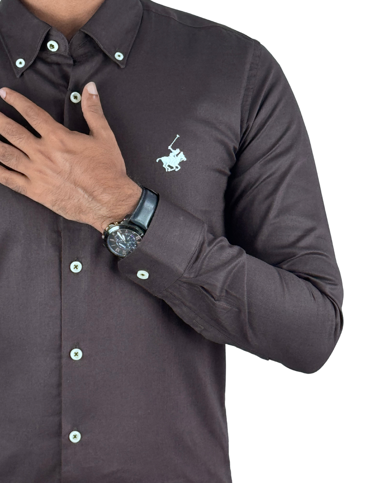Giorhudson Casual Wear Longs Sleeve Shirt
