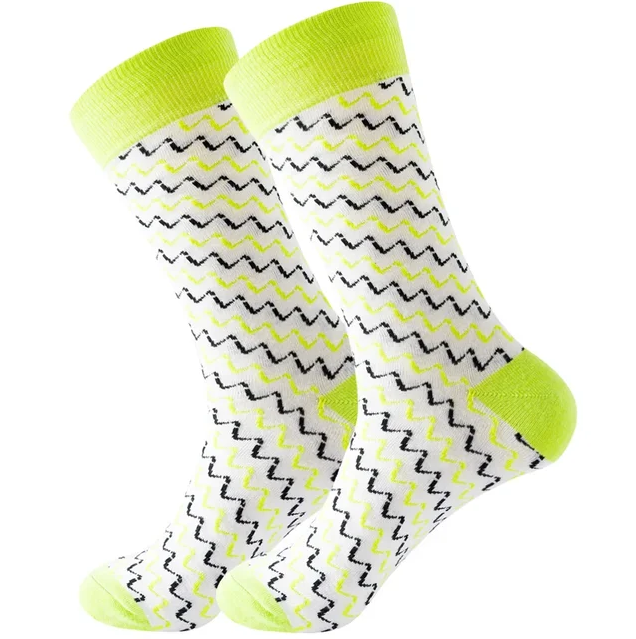 Electric Wave Designer Socks
