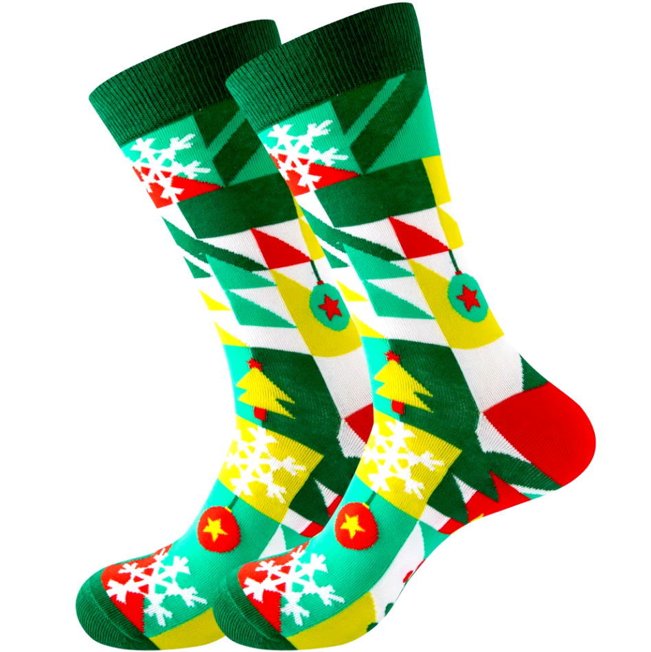 Festive Frenzy Designer Socks