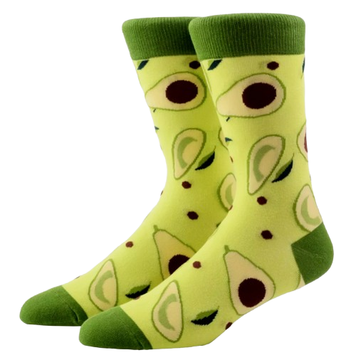 Guac-n-Roll Designer Socks