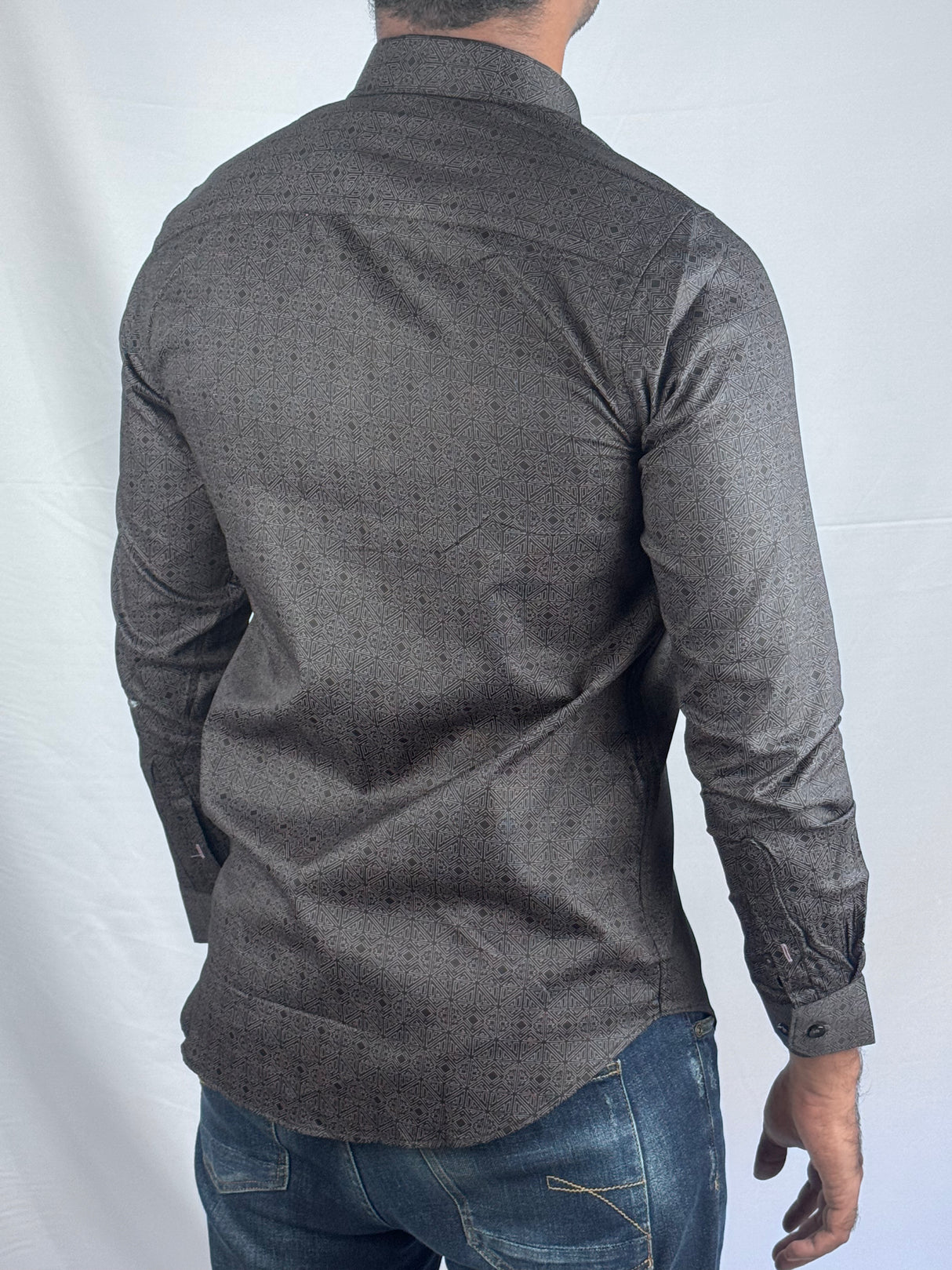 Printed Pattern Giorhudson Italiano Shirt