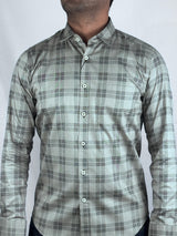Checked Giorhudson Casual Wear Shirt