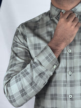 Checked Giorhudson Casual Wear Shirt