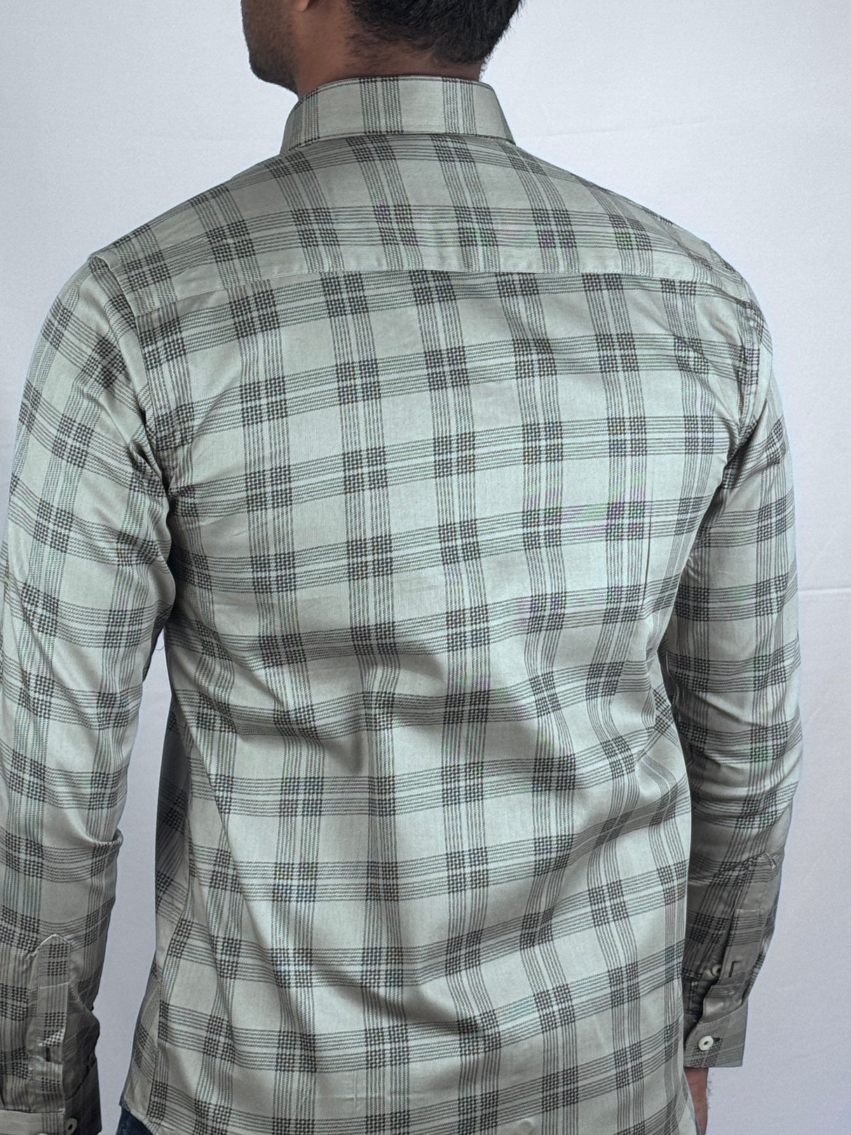 Checked Giorhudson Casual Wear Shirt