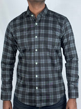 Checked Giorhudson Casual Wear Shirt