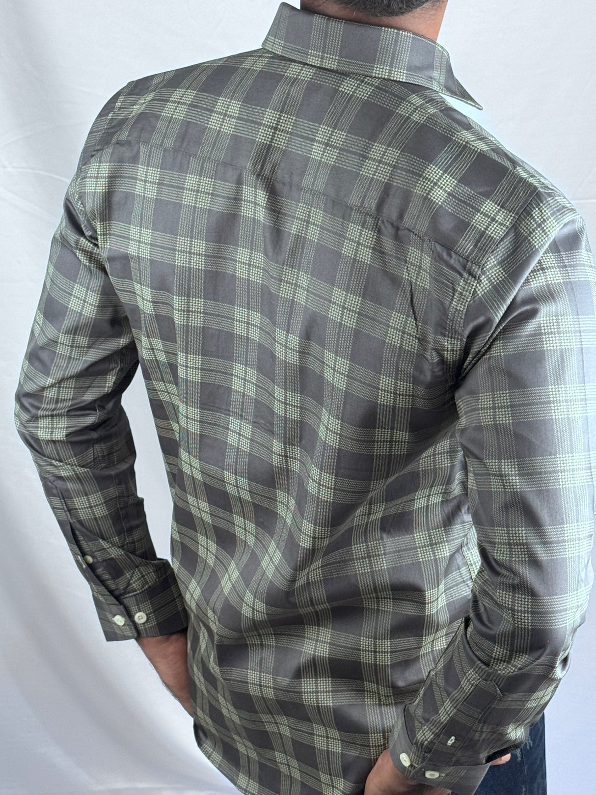 Checked Giorhudson Casual Wear Shirt