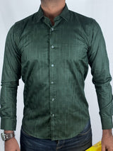 Striped Party wear Giorhudson Platinum Long Sleeves Shirt