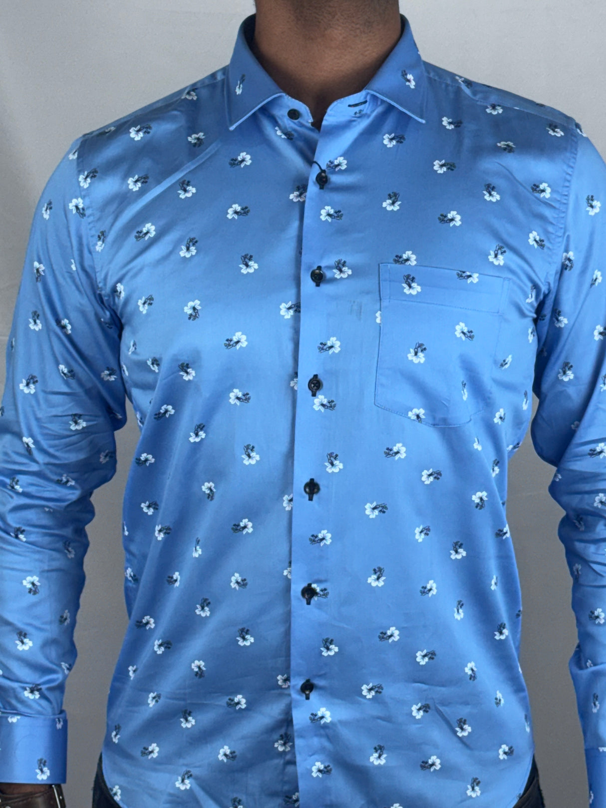 Printed Floral Giorhudson Italiano Shirt