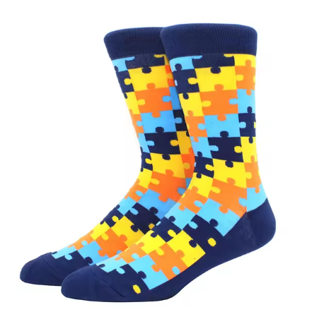 Jigsaw Jive Designer Socks