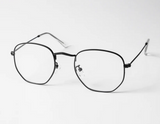 Hexagon Lite Nerd Clear Glasses