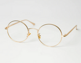 Steve Round Nerd Clear Glasses