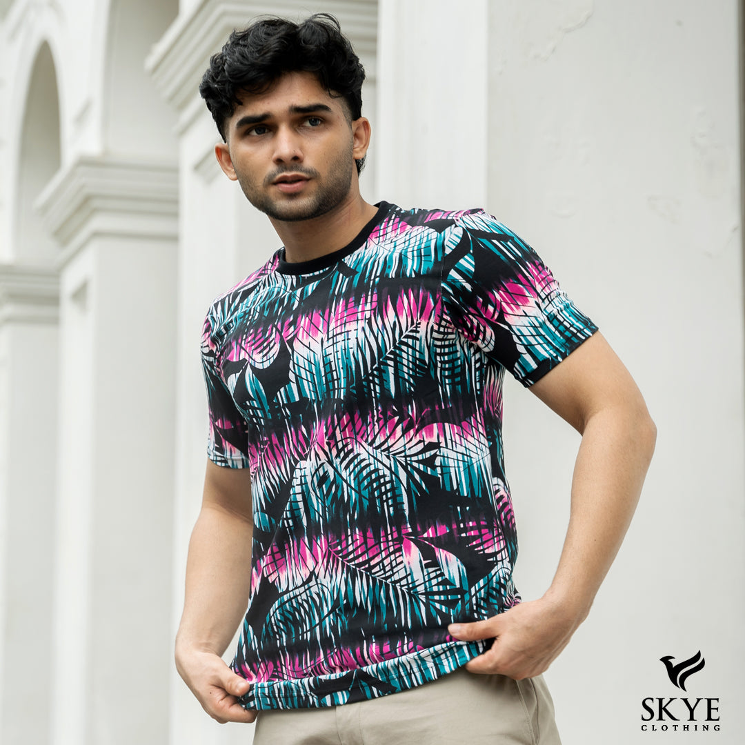 Short Sleeve Patterned Tee – 2OGP