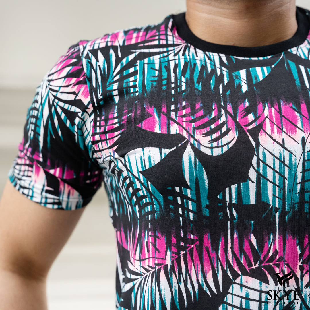 Short Sleeve Patterned Tee – 2OGP