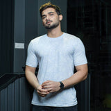 Short Sleeve Patterned Tee – 3LBP