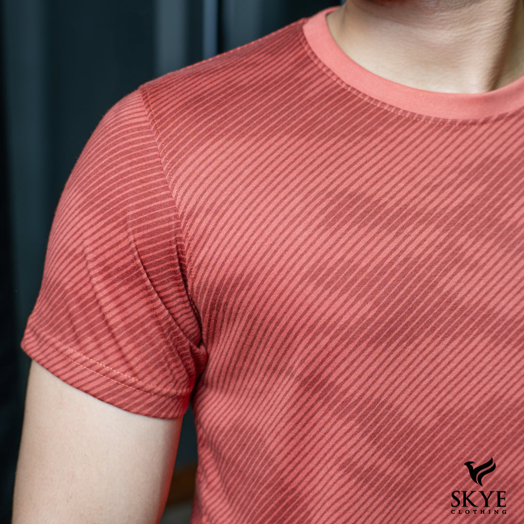 Short Sleeve Patterned Tee – 3OTG