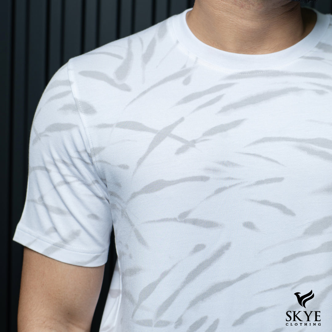 Short Sleeve Patterned Tee – 3WTR