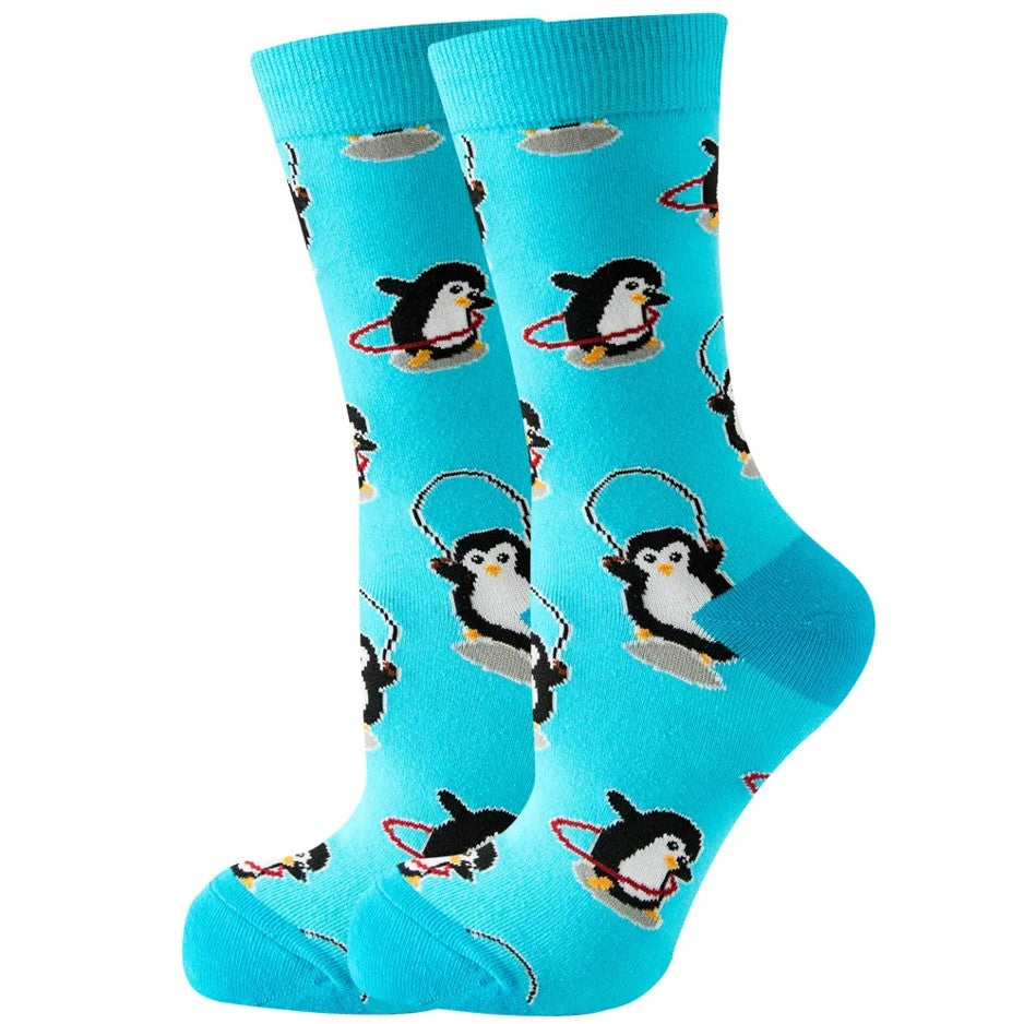 Penguin Party Designer Socks