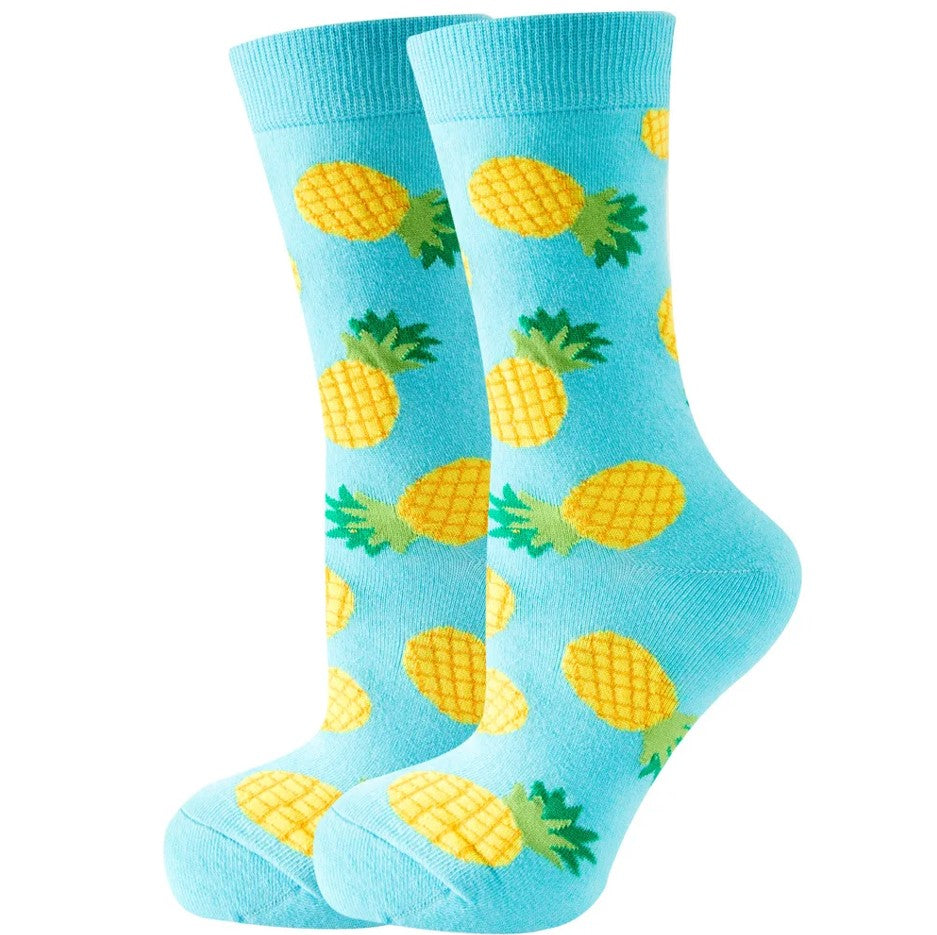 Pineapple Splash Designer Socks