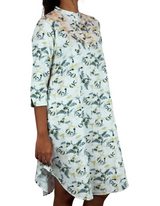 Printed Linen Dress By M&M Linen Collections