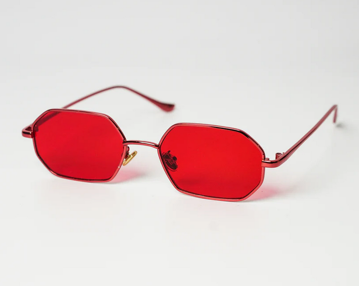 Vintage Heptagon Sunglasses