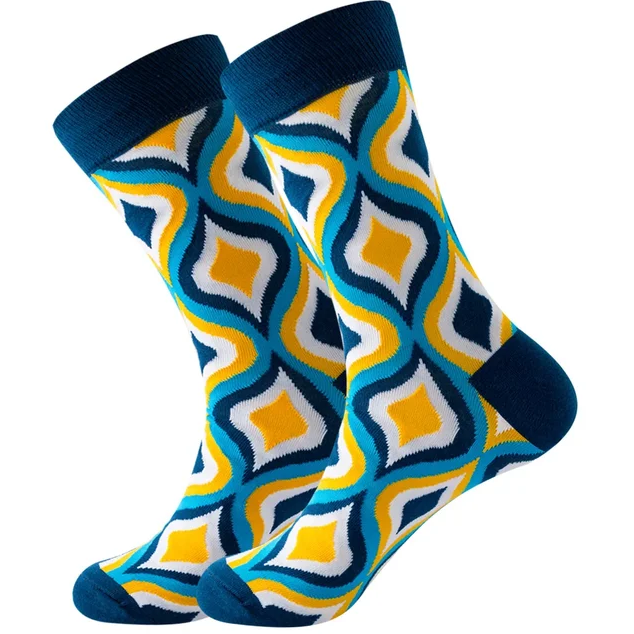 Retro Wave Designer Socks