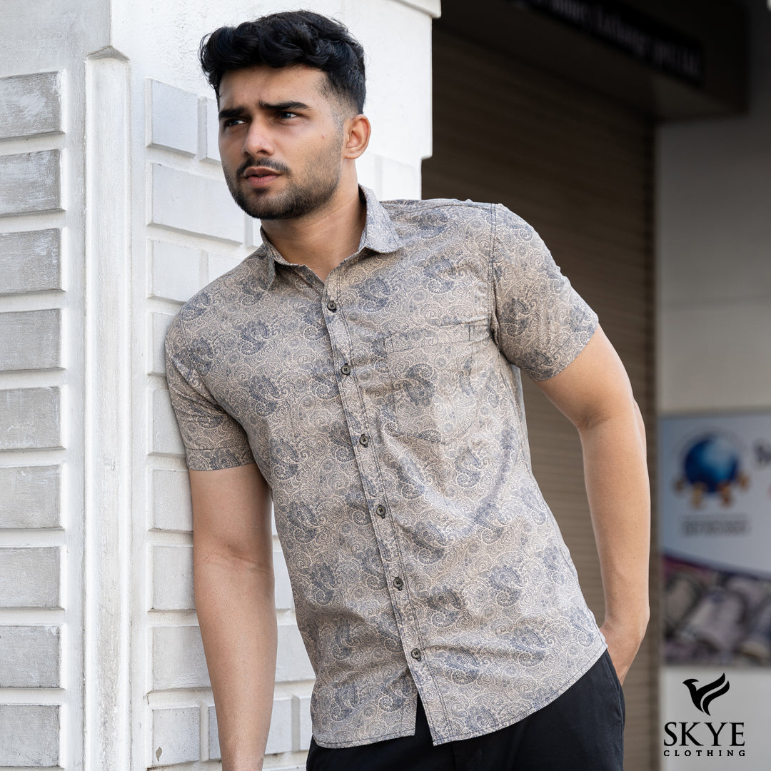 Short Sleeve Collared Shirt – 1ECM